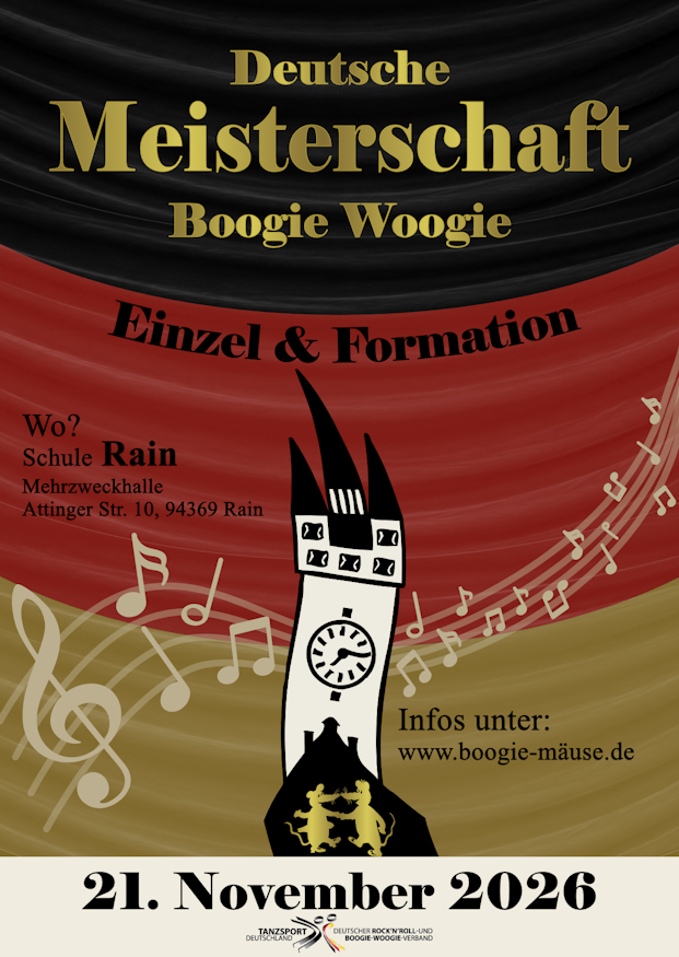 Plakat Deutsche Meisterschaft 2026